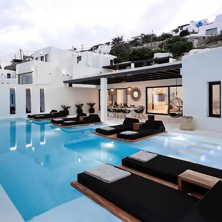 Mbc Psarou Black Retreat 11 Bedrooms Mykonos