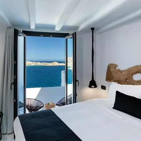 Mbc Psarou Black Retreat 11 Bedrooms Mykonos Вилла Псароу
